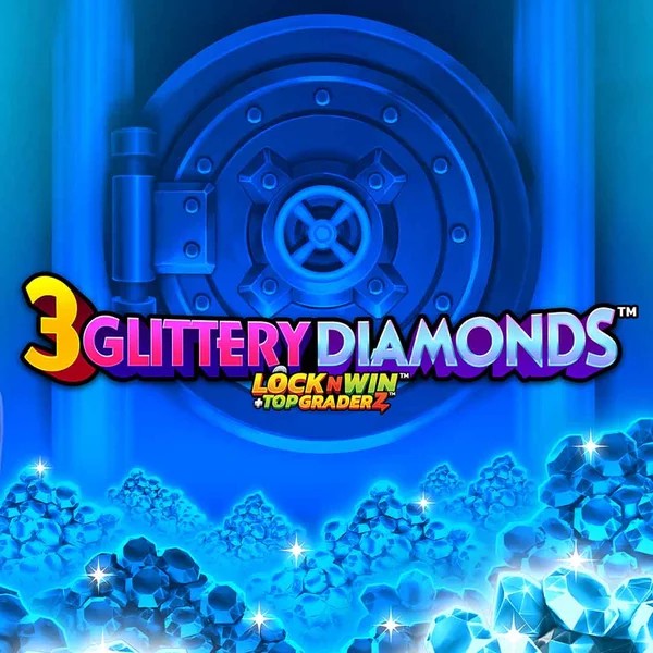 3 Glittery Diamonds logo – Slots by PearFiction Studios at Winner Casino