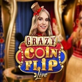 Crazy Coin Flip logo by Evolution Winner Casino